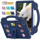 Cartoon Kids Case For Samsung Galaxy Tab A9+/S9 FE+/S9+/S8/S7 Handle Stand Cover