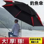 釣魚傘大號戶外遮陽傘擺攤專用傘垂釣裝備防曬防雨折疊萬嚮大釣傘 防風遮陽傘 大雨傘 直傘 遮陽 遮陽傘 釣魚傘 防風雨傘