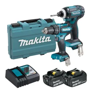 【MAKITA 牧田】18V 超值雙機組DTD149+DHP485(DLX2344)