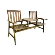 Marquee 1520 x 925 x 610mm Timber Outdoor Bench With Table