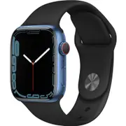 Apple Watch Series 7 45mm Blue Aluminium Case GPS + Cellular [~Renewed]