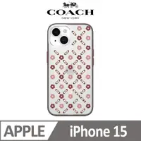 在飛比找PChome24h購物優惠-【COACH】iPhone 15 MagSafe 手機殼 小