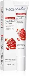 Pomegranate Beauty Eye Cream, Moisturizing and Brightening Eye Cream,under eye cream for dark circles. (Pomegranate Beauty Eye Cream 20g)