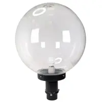 在飛比找momo購物網優惠-【彩渝】350MM PE 2.5英吋底座 庭園燈(戶外球形庭