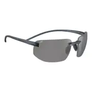 Serengetti Oval Lupton Crytal PhD 2.0 CPG, Matte Crystal Black, Medium