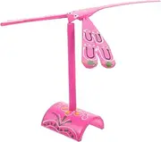 jojofuny 1pc Bamboo Dragonfly Toy Kids Playsets Dragonfly Model Kids Toys Self Balancing Dragonfly Flying Disc Toys