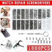 1000PCS Tiny Repair Screws Nuts Screwdriver Kit Set For Eyeglass Glasses WatchAU