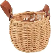 HOOTNEE Woven Handheld Baskets for Rustic Decorative Flower Wedding Basket Multifunctional Storage for Home Decor for Parties and Picnics