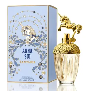 【ANNA SUI 安娜蘇】童話獨角獸淡香水(75ml-專櫃公司貨)