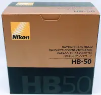 在飛比找Yahoo奇摩拍賣-7-11運費0元優惠優惠-【原廠遮光罩】NIKON HB-50 專用型遮光罩 for 