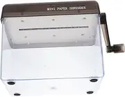 ERINGOGO Manual Shredder Machine Paper Shredding Machine for Home Office Mini Shredder for Documents Hand Operated Portable