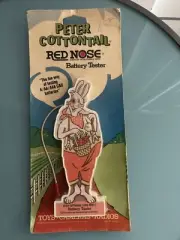Peter Cottontail RARE Light Up Battery Tester by American Noveltronics 1974 NIP