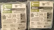 Lot of 2 Richelieu Blum Clip Top Series Full Overlay Cabinet Hinge 110 degree