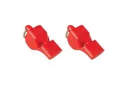 2PK Fox 40 Summit Classic Whistle Outdoor Coaching Training Sports Accessory Red