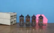 Radio Tubes 5687 RCA Plain OEM Boxes NOS Matched Quad