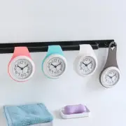 Wall Clock Clock Bathroom Waterproof Small Digital Silent Shower Clock Decor