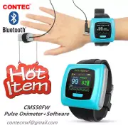 CMS50FW Bluetooth Pulse Oximeter SPO2 Recorder Sleep Study Monitor+Software USB