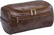 [Generic] Travel Toiletry Bag for Men | Men's Grooming Traveling Toiletry Bag - Travel Must Have, Men's Shaving Dopp Kit for Toothbrushes, Toothpaste, Travel-Sized Shampoo, Cosmetics