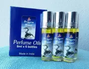 Kamini Perfume Roll-On Dragons Blood 8ml Perfume Incense Body Fragrance Oil