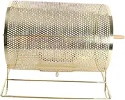 Amagogo Metal Raffle Drum Professional Lottery Rotate Drawing Raffle Ticket Drum Raffle Equipment for Family Games Fundraiser Bingo Balls Tickets, M