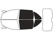 Rvinyl Window Tint Kit Compatible with Porsche Cayenne 2011-2018 - 0 Parent