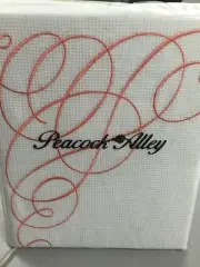 PEACOCK ALLEY "ADAGIO" 1PC 22" X 22" DECO PILLOW CASE CORAL/WHITE NIP $135