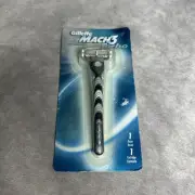 Vintage 2001 Mach 3 Turbo Gillette New Razor With Blade