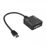Simplecom Hdmi To Vga +Dio 3.5Mm Stereo Converter