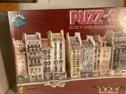 1995 Unopened 3D Puzzle Paris 1859 Quai De Megisserie PUZZ 3D Jigsaw Puzzle