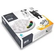 Tasty Iris Interactive Feeding Bowl Cat/Kitty Pet Feeder Food/Water Container