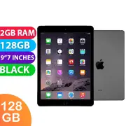 Apple iPad AIR 2 Wifi + Cellular (128GB, Space Grey) - Grade (Excellent)