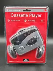 Durabrand Personal Portable Cassette Player Model 822 Bass Boost - NEW & Sealed