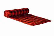 African Masai Maasai Shuka Blanket Shawl Scarf Sarong Kimono 59x79" Kenya Red