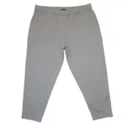 NWT Eileen Fisher Slouchy Ankle in Zinc Flex Tencel Ponte Stretch Pants 2X