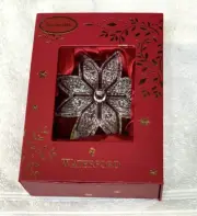 Waterford 2016 Annual SnowStar Lead Crystal Christmas Ornament