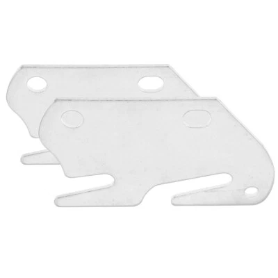 2 Pcs Bed Frame Hardware Accessories Replacement Parts Hinges Brackets Rail Kit