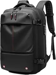 Airback Vacuum Travel Backpack | Password Lock Backpack Airpack 60L Expandable | Oxford Cloth, Dry And Wet Separation Vacuum Packing for Travel, Business, Outdoor