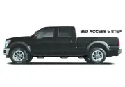 N-Fab F1597QC-6-TX Wheel To Wheel Nerf Step Bar w/Bed Access Fits 15-22 F-150