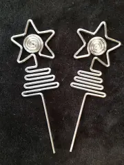 2 Wands wand Charms charm Fairy magic Princess tear bear Fairies embellishment