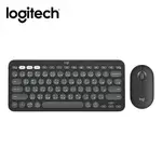 【LOGITECH 羅技】PEBBLE 2 COMBO 無線藍芽鍵盤滑鼠組 石墨灰【三井3C】