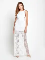 BNWT ALICE MCCALL PORCELAIN WITCHCRAFT MAXI DRESS - SIZE 4 AU/0 US (RRP $495)