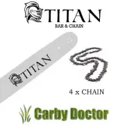 TITAN 20" BAR & 4 CHAIN COMBO 3/8" .063 72DL FOR STIHL CHAINSAW 066 MS660 029 03