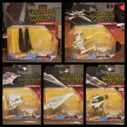 Rare Collection Mattel Hot Wheels Star Wars Starships 5 Pack 2018 Bundle