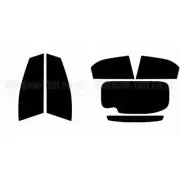 For Honda Civic 5-door Hatchback 2012-15 Full Pre Cut Window Tint Kit Film Film
