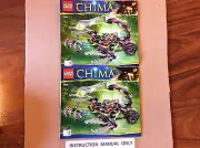 New Lego Instruction Manual ONLY for Chima Scorm's Scorpion Stinger Set 70132