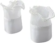 [Holibanna] Lace Wrist Cuffs Beaded Pearl Fake Cuff Decor Comfortable Skin-friendly