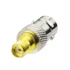 2x BNC Female to SMA Female Connector Adapter for Baofeng UV-5R UV-82 Ham Radio
