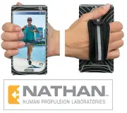 Nathan Sonic Grip for Samsung GS4 or iPhone5 Black/Silver,(5.5X2 7/8)(5X2 3/8)