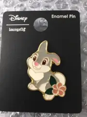 Disney Loungefly Bambi Thumper Floral Chibi Pin New