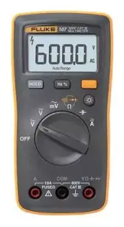 Fluke 107 Ac/dc Current Handheld Digital Multimeter 600V